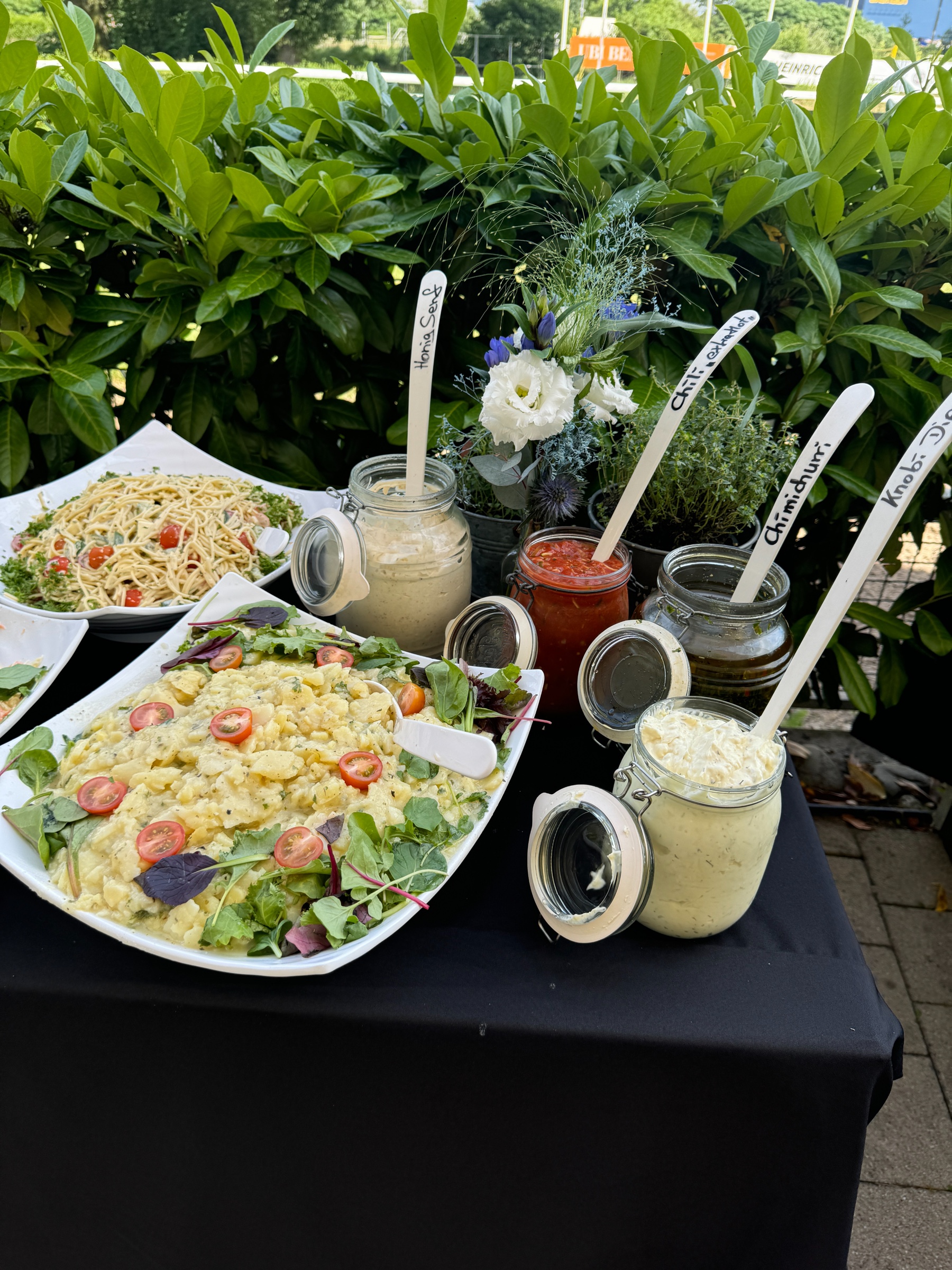 Live cooking at an EMBER event